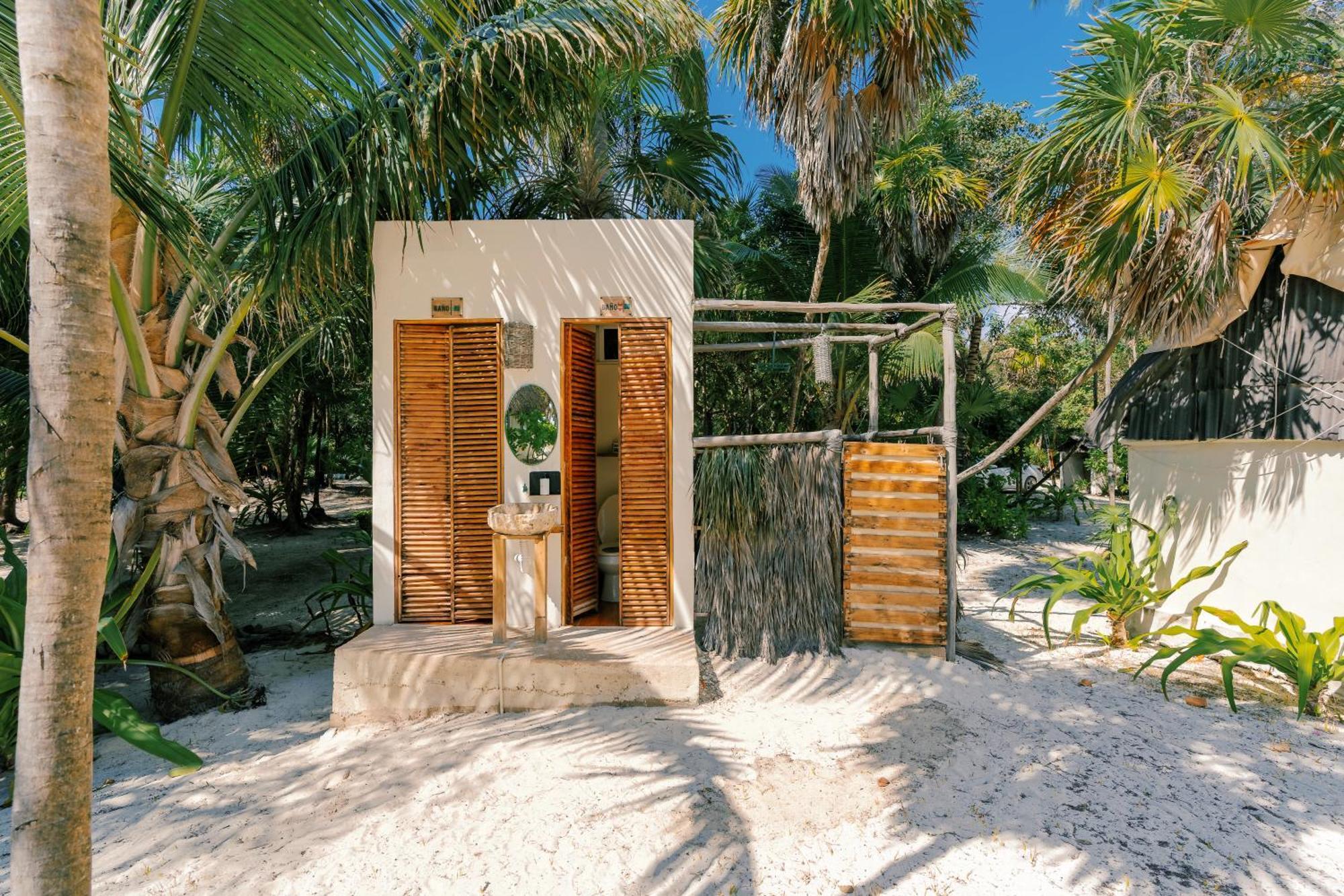Hotel Cielo Y Selva Punta Allen Exterior foto